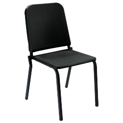 MELODY CHAIR - BLACK PLASTIC - TEXTURED BLACK