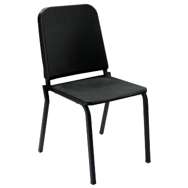 MELODY CHAIR - BLACK PLASTIC - TEXTURED BLACK