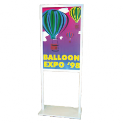 Dual Post 28" x 44" Sign Holder