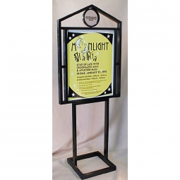 Custom Athens Peak Signholder