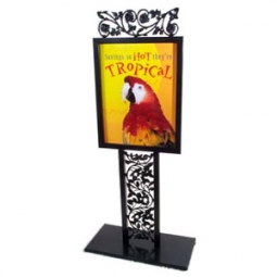 Wrought Iron One Signholder